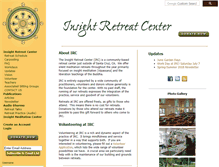 Tablet Screenshot of insightretreatcenter.org